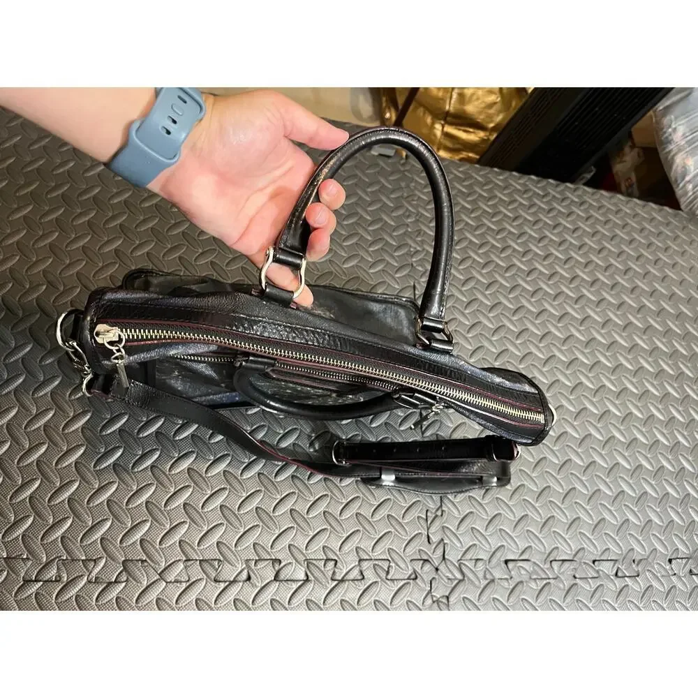 MZ Wallace Black and Gold Shoulder Bag
